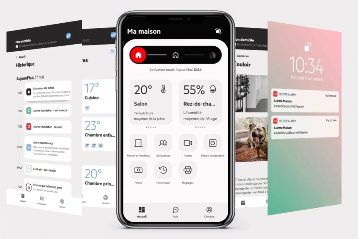     Avec cette application, l'alarme de votre logement se contrôle au doigt et à l'oeil
